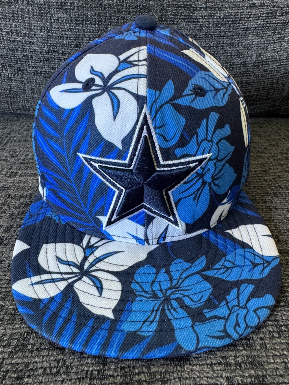 Dallas Cowboys NFL Floral Fitted Cap